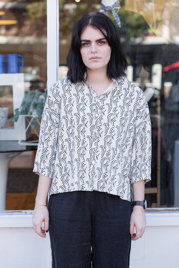 Ilana Kohn Marion Shirt in Clouds Ilana Kohn Marion Shirt in Clouds