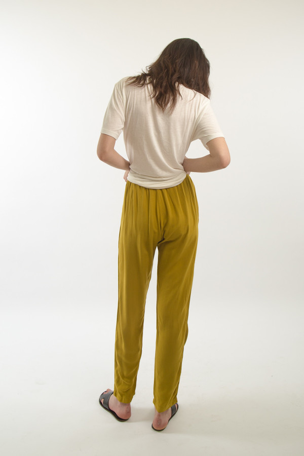 Black Crane Pleats Pant Black Crane Pleats Pant