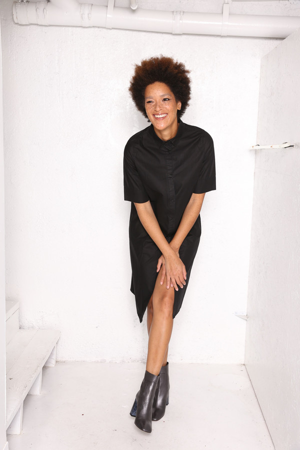 Intentionally Blank COLEUS DRESS Black Intentionally Blank COLEUS DRESS Black