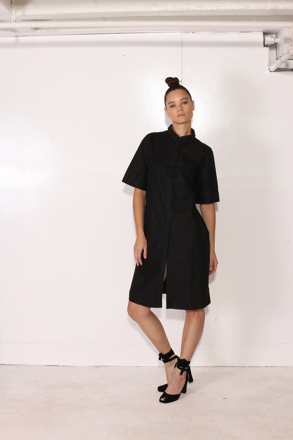 Intentionally Blank COLEUS DRESS Black Intentionally Blank COLEUS DRESS Black