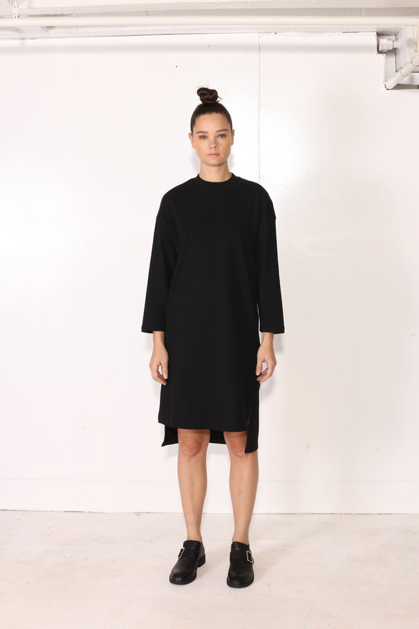 Intentionally Blank MILLET DRESS Black Intentionally Blank MILLET DRESS Black