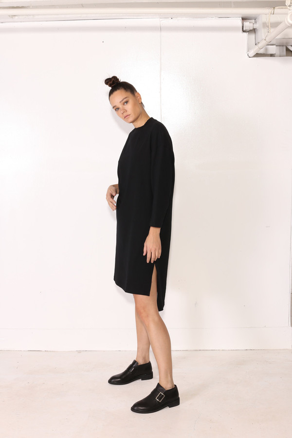 Intentionally Blank MILLET DRESS Black Intentionally Blank MILLET DRESS Black
