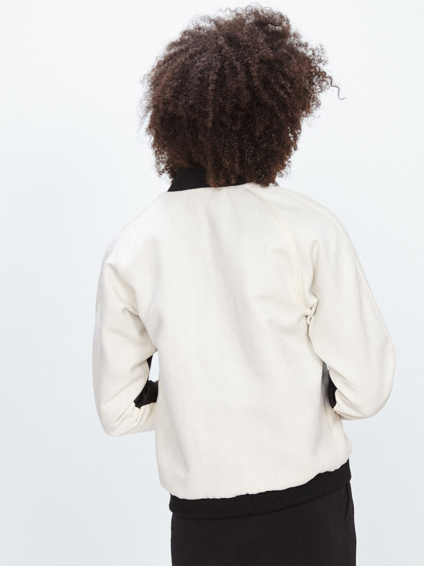 Nikki Chasin CAPTAIN REVERSIBLE BOMBER / OCHRE FLORAL JACQUARD Nikki Chasin CAPTAIN REVERSIBLE BOMBER / OCHRE FLORAL JACQUARD