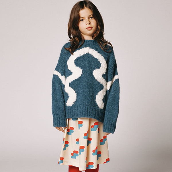 The Animals Observatory Bull Kid's Sweater The Animals Observatory Bull Kid's Sweater