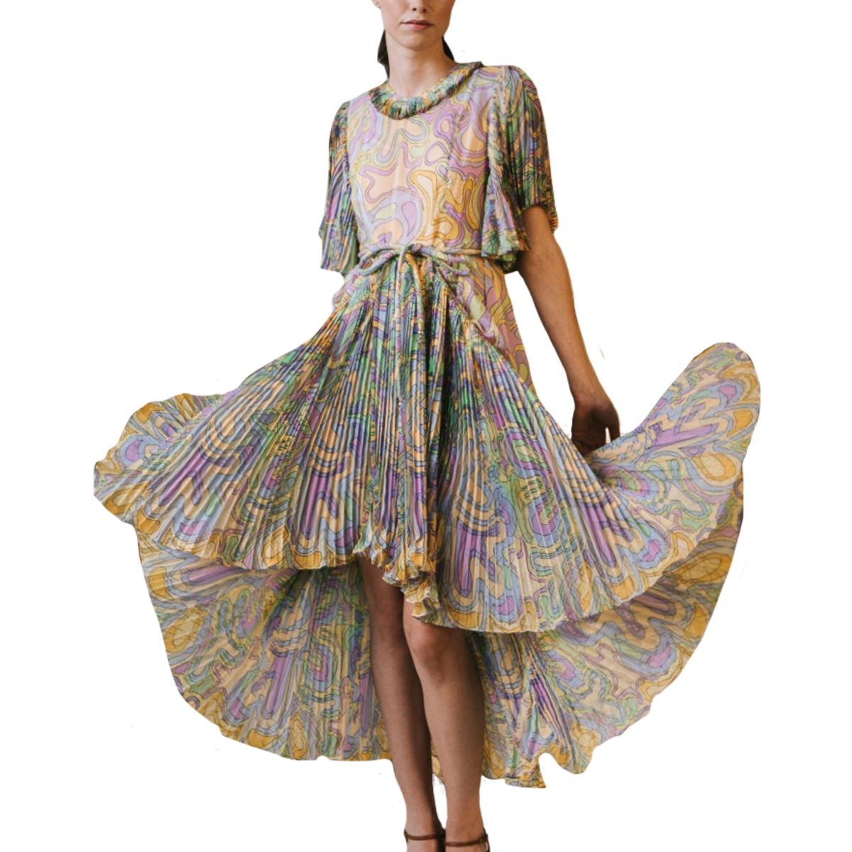 Celia B Violeta Dress - Multi Floral 