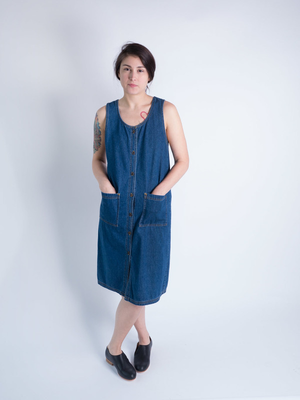 DUO NYC Vintage Denim Tank Dress DUO NYC Vintage Denim Tank Dress