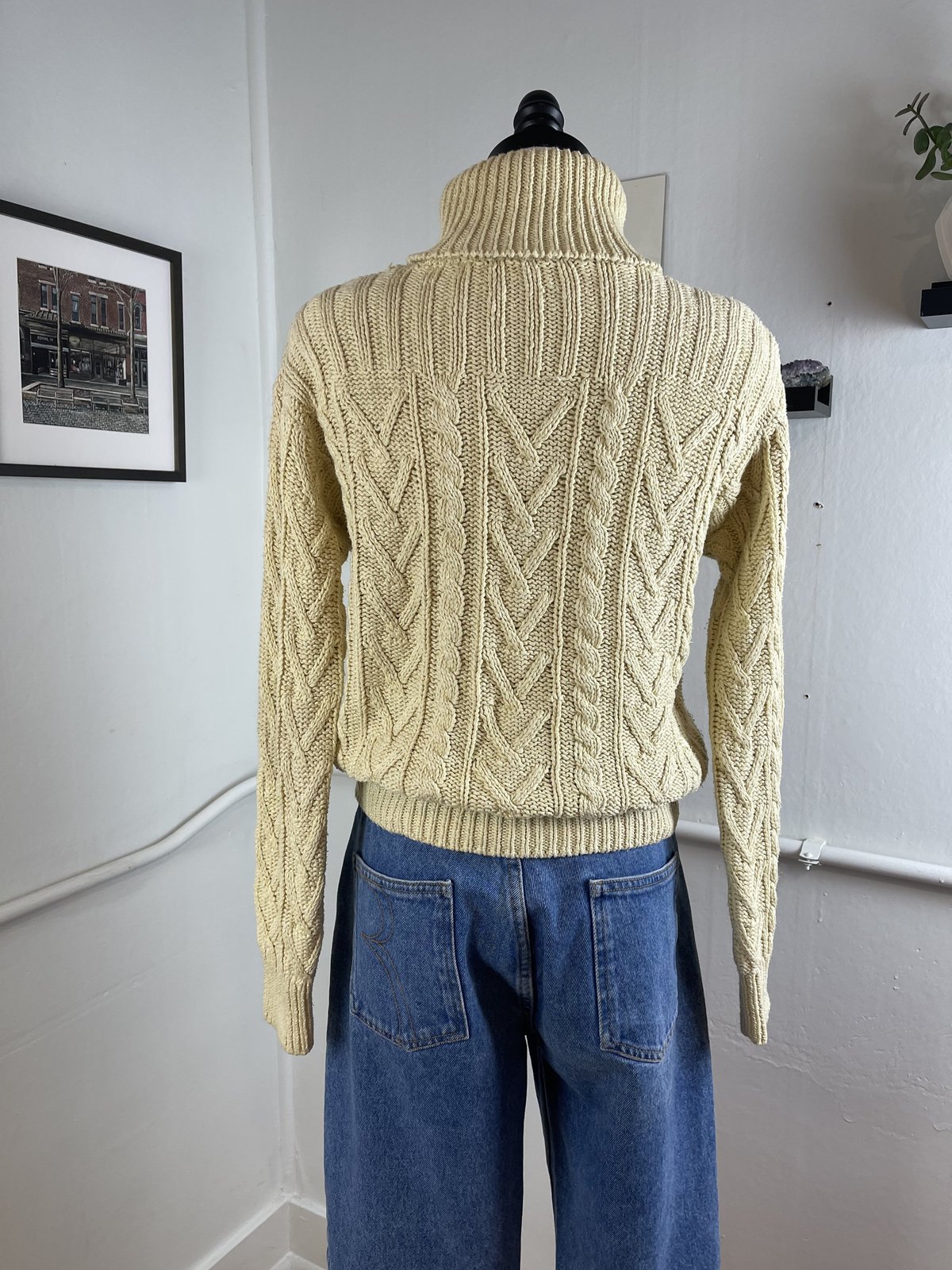 Vintage Liz Claiborne Silk Blend Cable 