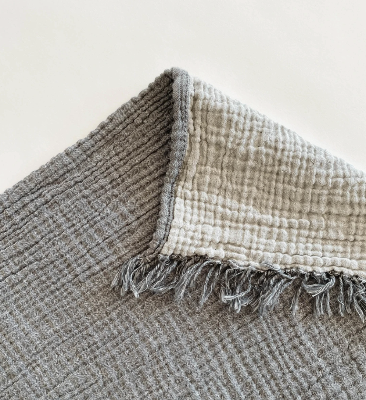 layered muslin blanket