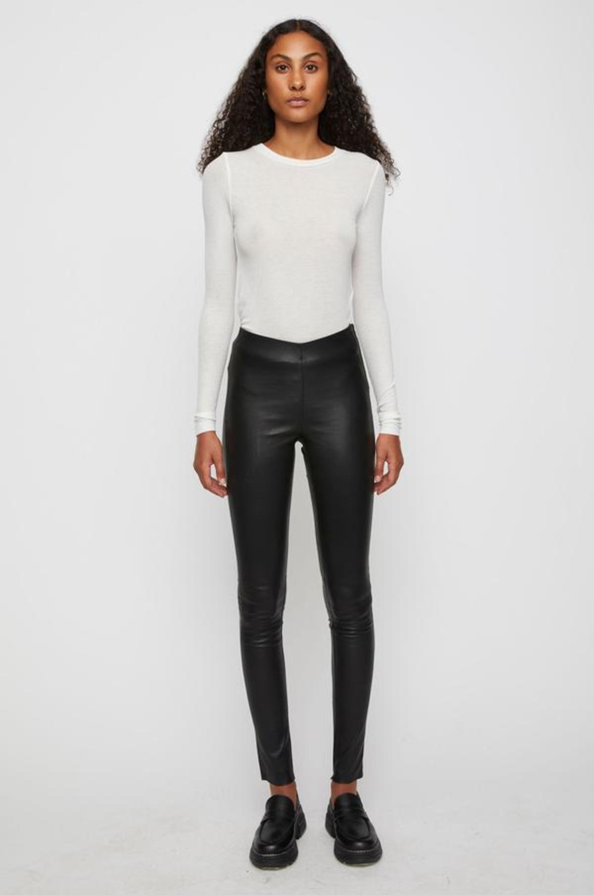 Just Female Nex Leather Leggings 