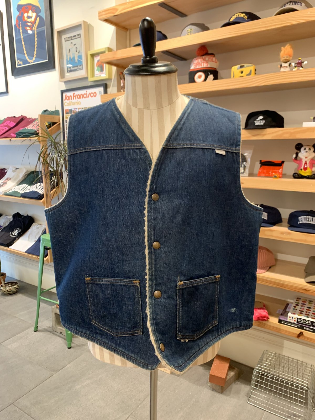 Vintage Carhartt 70-80s Denim Vest 