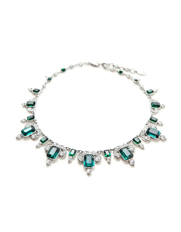 BEN AMUN DECO GREEN NECKLACE BEN AMUN DECO GREEN NECKLACE