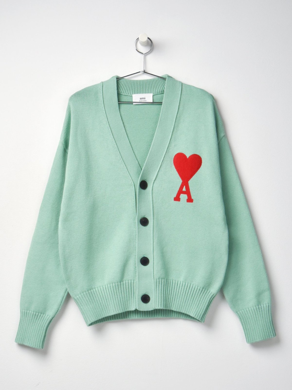 Ami De Coeur Oversize Cardigan - Green 
