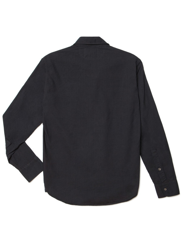 Olderbrother Hemp Button Down - Black Indigo Olderbrother Hemp Button Down - Black Indigo