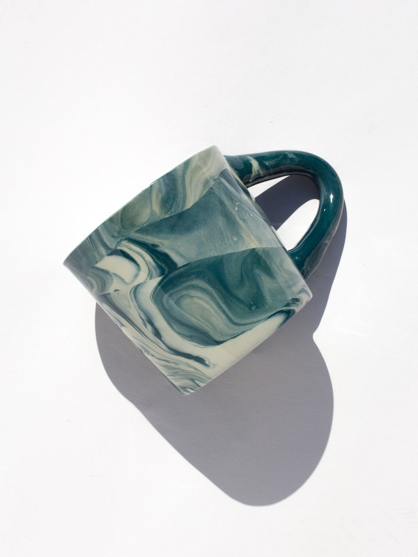 The Pursuits of Happiness Marbled Mug The Pursuits of Happiness Marbled Mug
