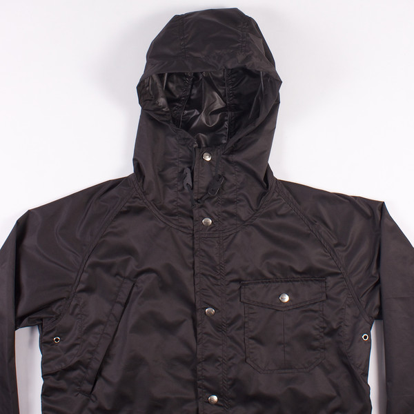 Battenwear Light Shell Parka - Black Poly Ripstop Battenwear Light Shell Parka - Black Poly Ripstop