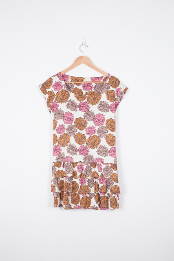 Tucker Floral Powder Dress Tucker Floral Powder Dress