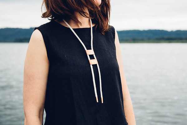 REIFhaus DUET BOLO NECKLACE REIFhaus DUET BOLO NECKLACE