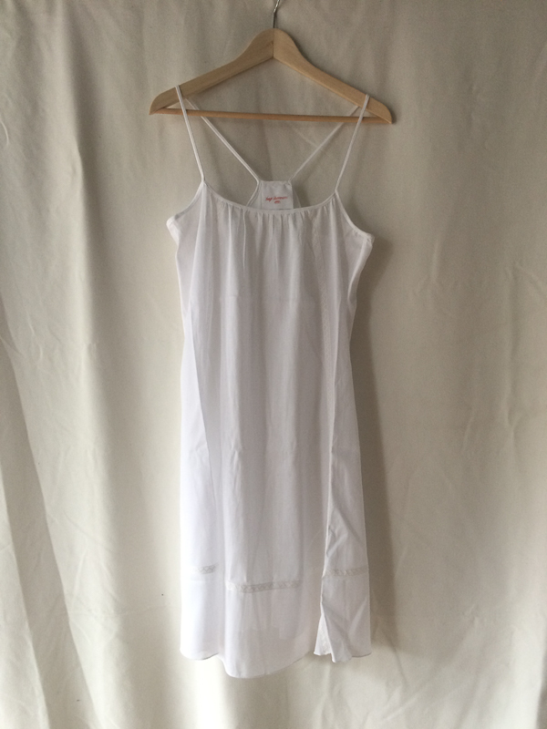 Loup Charmant Slip with inset lace trim Loup Charmant Slip with inset lace trim