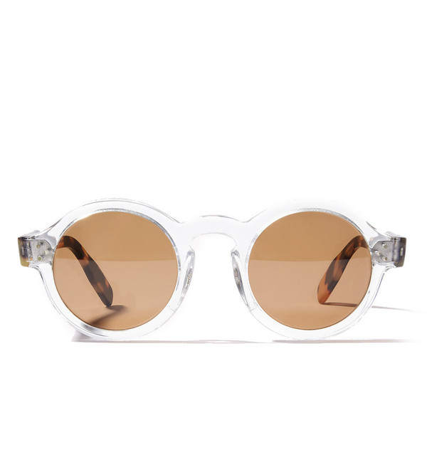 Mizaru Sunglasses in Crystal and Tortoise Mizaru Sunglasses in Crystal and Tortoise