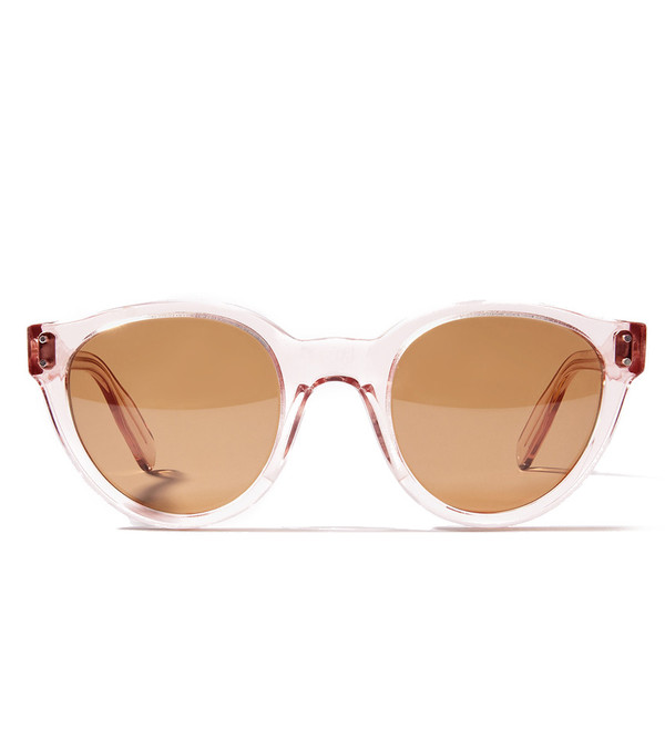 ZANZAN Sunetra Sunglasses in Sheer Pink ZANZAN Sunetra Sunglasses in Sheer Pink