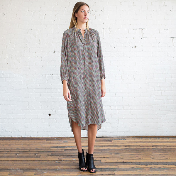Apiece Apart Shirred Georgia Dress Apiece Apart Shirred Georgia Dress