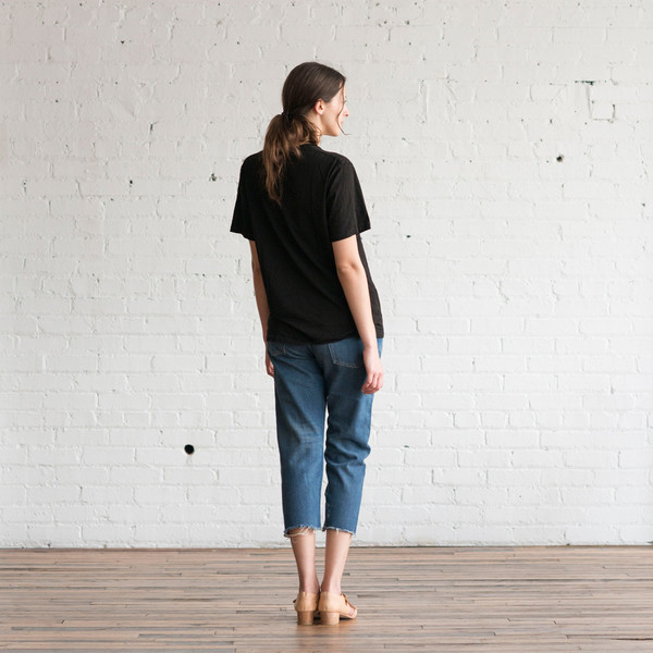 Chimala Selvedge Denim Narrow Tapered Cut Chimala Selvedge Denim Narrow Tapered Cut