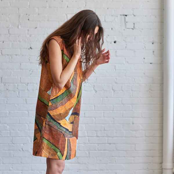 Language of the Birds Paper Bag Dress Tiger Tiger Language of the Birds Paper Bag Dress Tiger Tiger