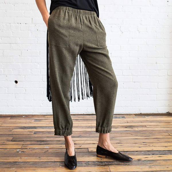 Raquel Allegra Wool Crepe Jogger Raquel Allegra Wool Crepe Jogger