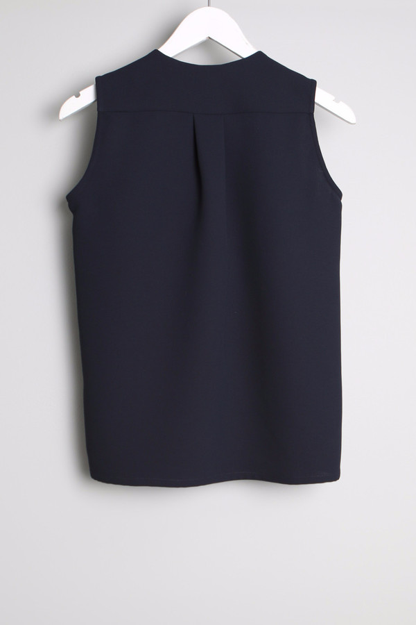 Maison Kitsune Crepe Pam Blouse Maison Kitsune Crepe Pam Blouse