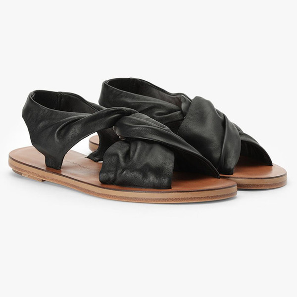 10 Crosby Pell Twist Strap Sandal 10 Crosby Pell Twist Strap Sandal