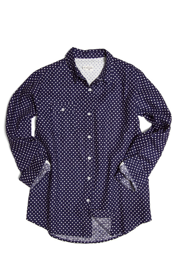 Bridge & Burn Bird Blue Polka Bridge & Burn Bird Blue Polka