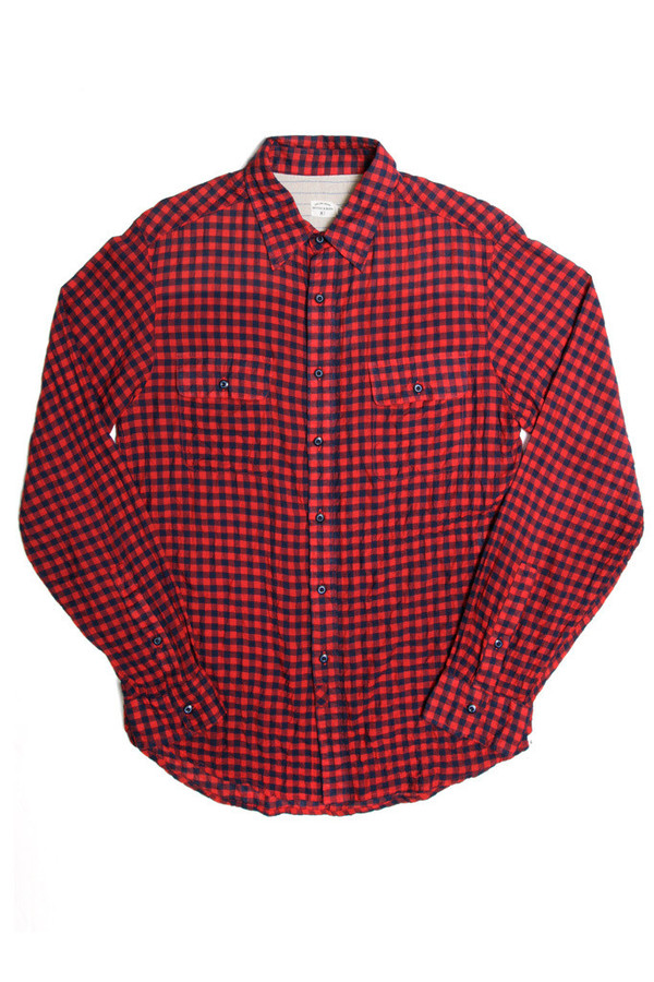 Bridge & Burn Davie Red Gingham Bridge & Burn Davie Red Gingham