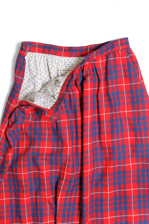 Bridge & Burn Lily Red Indigo Plaid Bridge & Burn Lily Red Indigo Plaid