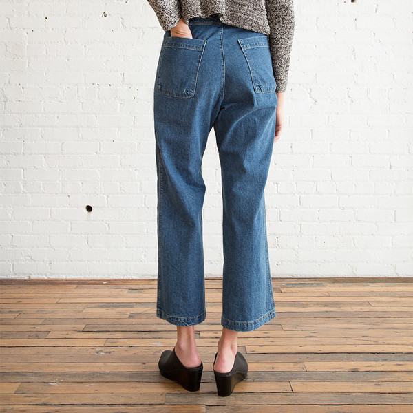 Rachel Comey Sailor Bishop Pant Indigo Rachel Comey Sailor Bishop Pant Indigo