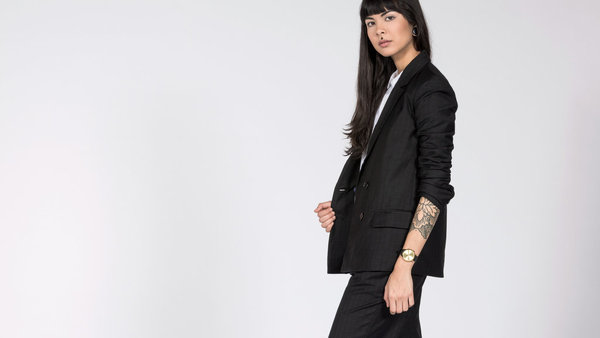 Lucca X Wildfang The Ryder Double Breasted Blazer Lucca X Wildfang The Ryder Double Breasted Blazer