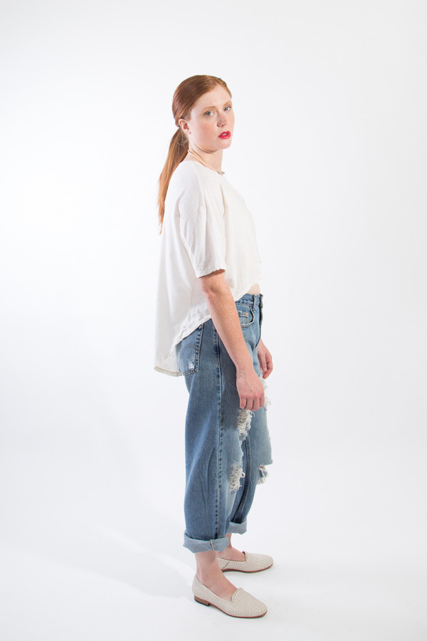 OAK Drape Panel Tee OAK Drape Panel Tee