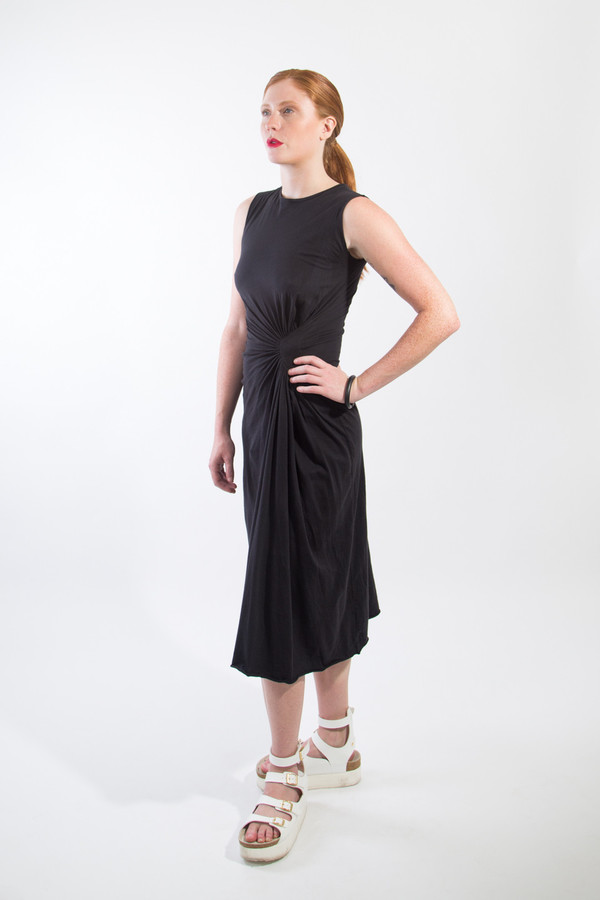 OAK Pulled Pleat Dress OAK Pulled Pleat Dress