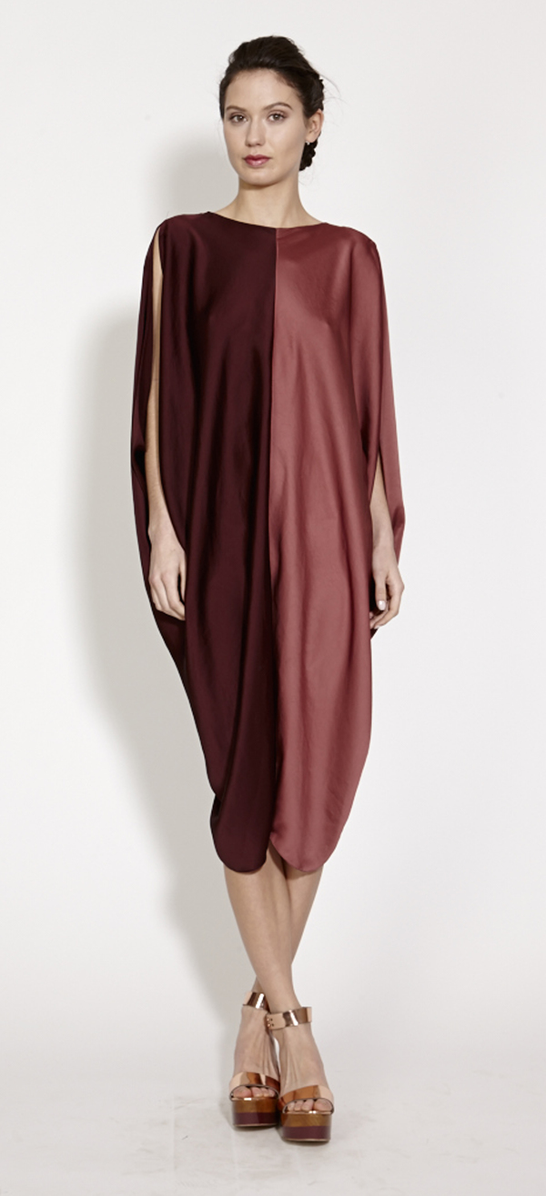 TiA CiBANi Two-tone billow dress TiA CiBANi Two-tone billow dress