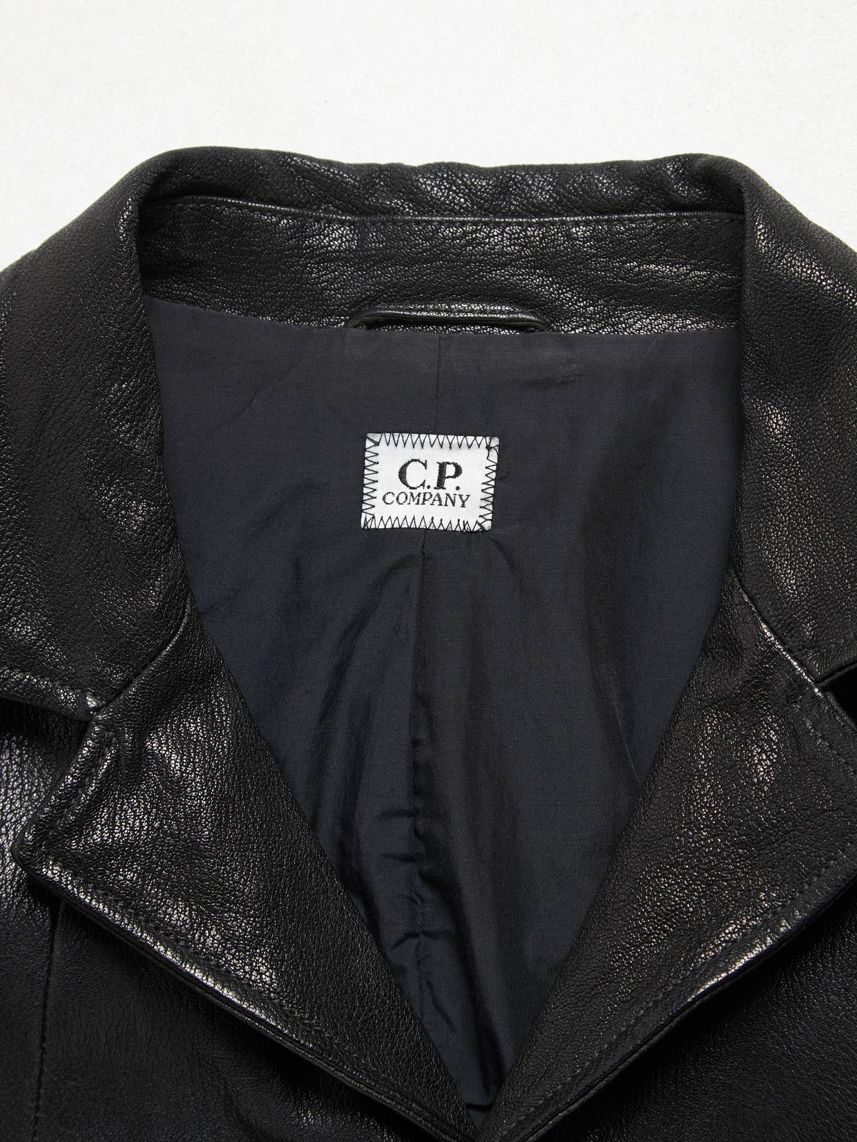 cp leather jacket