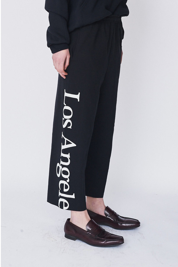 Assembly New York Cotton Logo Sweatpants - Los Angeles Assembly New York Cotton Logo Sweatpants - Los Angeles