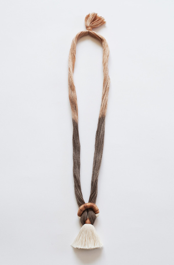 Gamma Folk Necklace No. 9 – Blush Gamma Folk Necklace No. 9 – Blush
