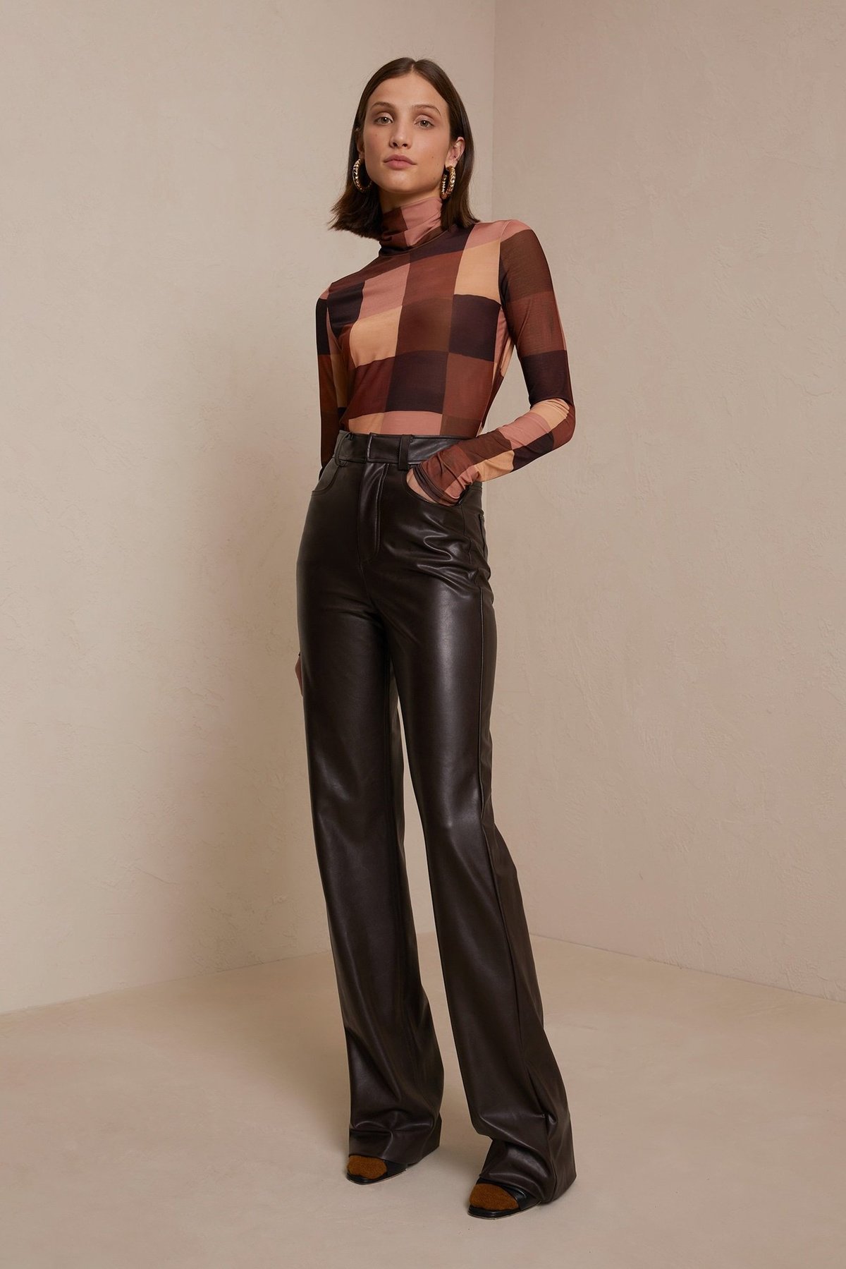 A.L.C. Christopher Vegan Leather Pants 