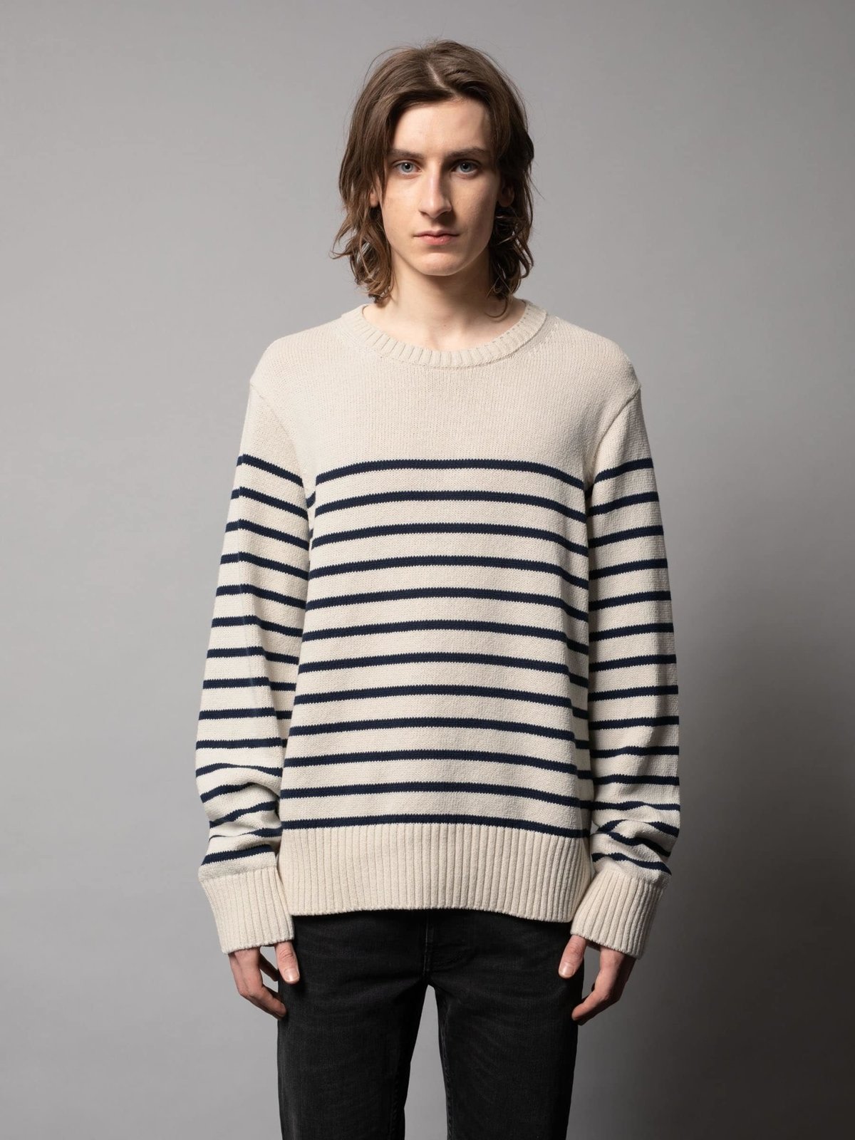 Choose SZ/color Nudie Jeans Men's Hampus Block Stripe Choose SZ/color Nudie Jeans Men's Hampus Block Stripe