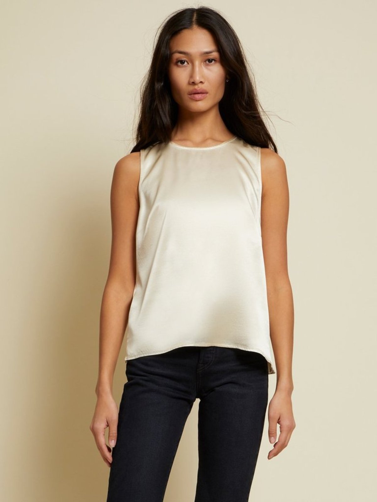 high neck muscle tank