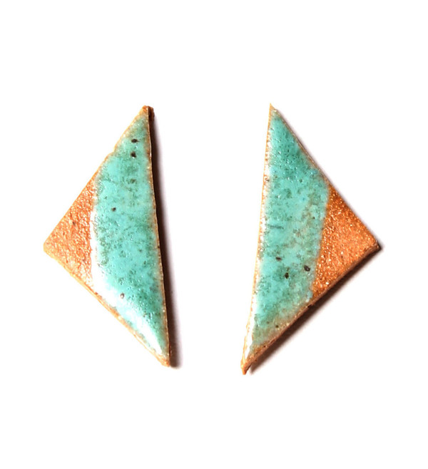 Maple & Mauve Arrows in Natural Stone Turquoise Maple & Mauve Arrows in Natural Stone Turquoise