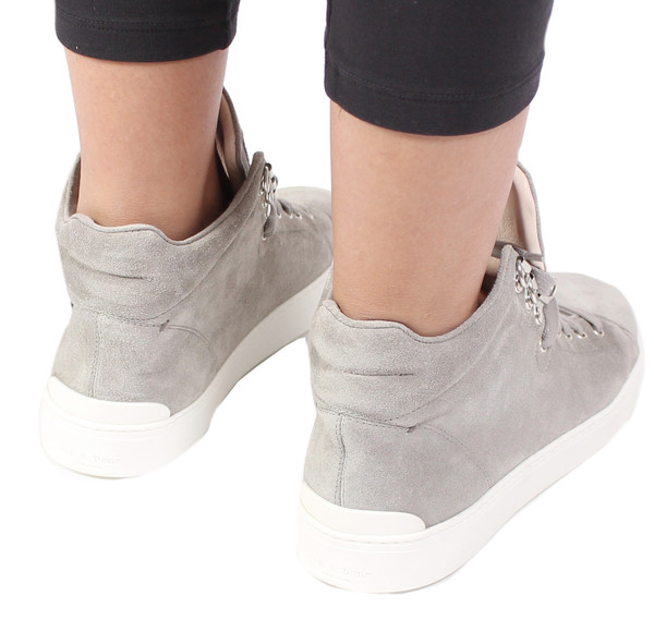 Rag & Bone Kent High Top in Light Grey Rag & Bone Kent High Top in Light Grey