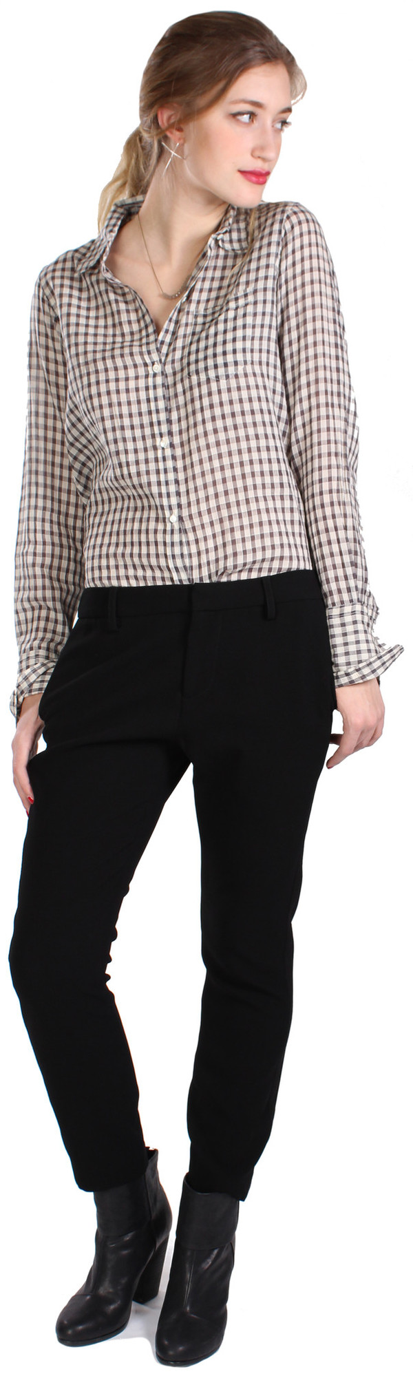 Nili Lotan Shirt Gingham Nili Lotan Shirt Gingham