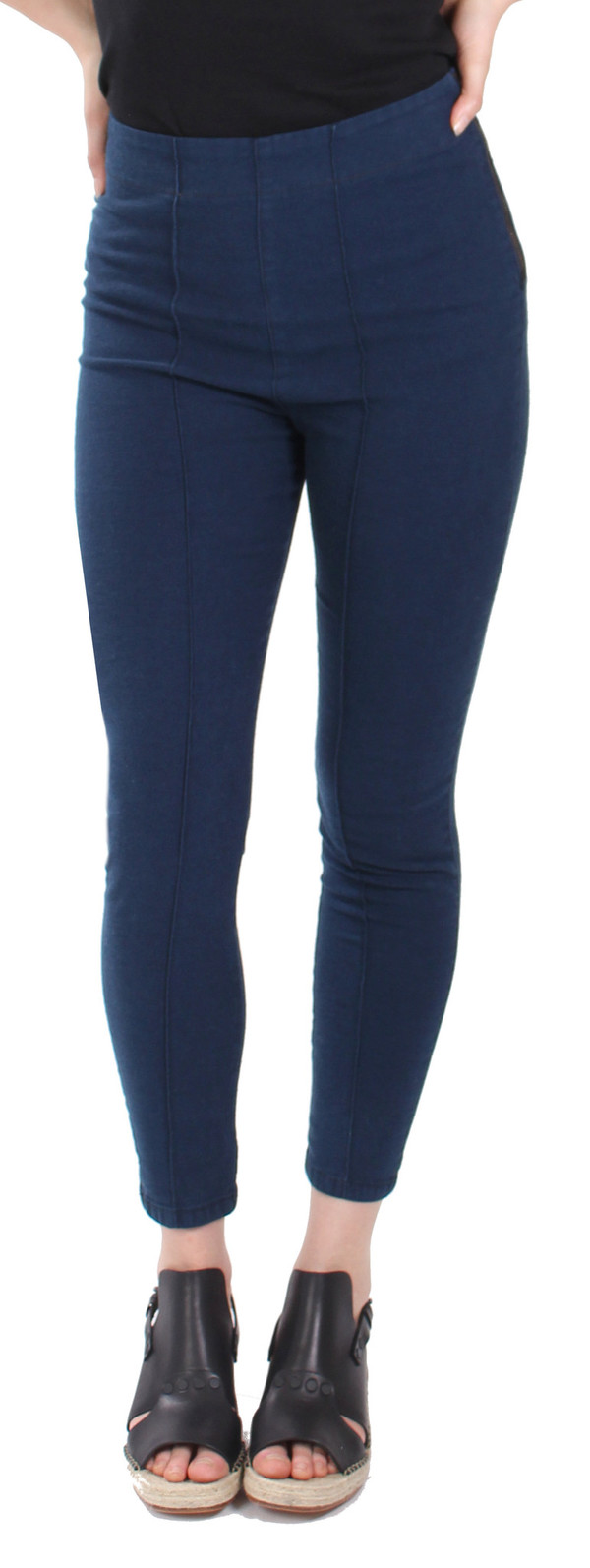 Pre-Order: A/L Cigarette Legging in Deep Blue Pre-Order: A/L Cigarette Legging in Deep Blue