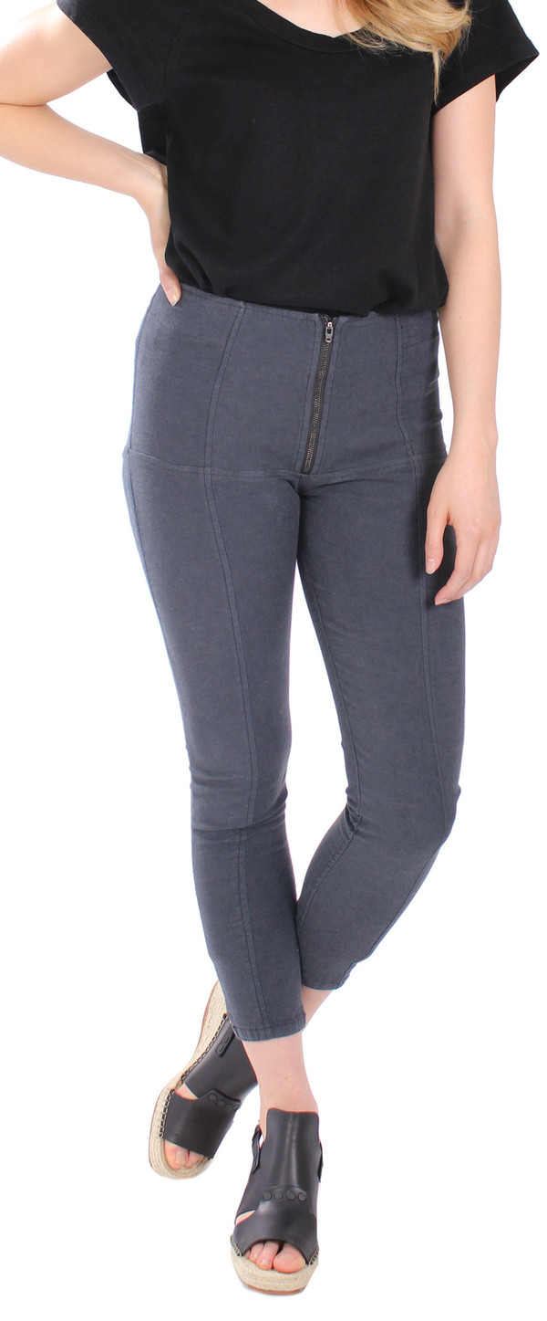 Pre-Order: A/L Denim Girdle Capri in Graphite Pre-Order: A/L Denim Girdle Capri in Graphite