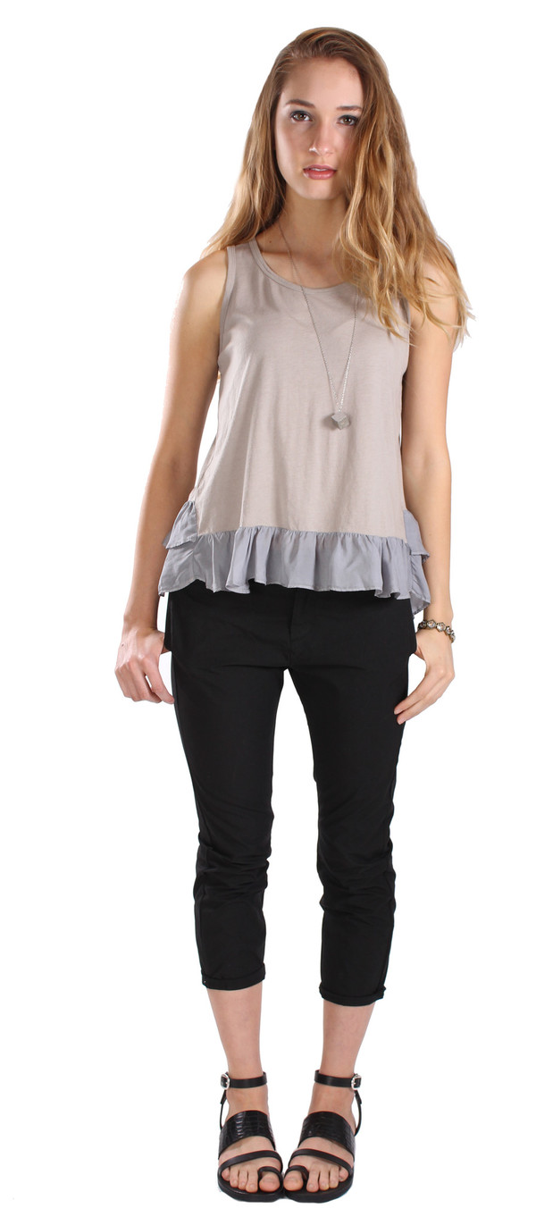Ruffled Hem Tank Ruffled Hem Tank